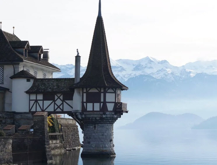 Thielle Castle, Gals, Switzerland, Switzerland